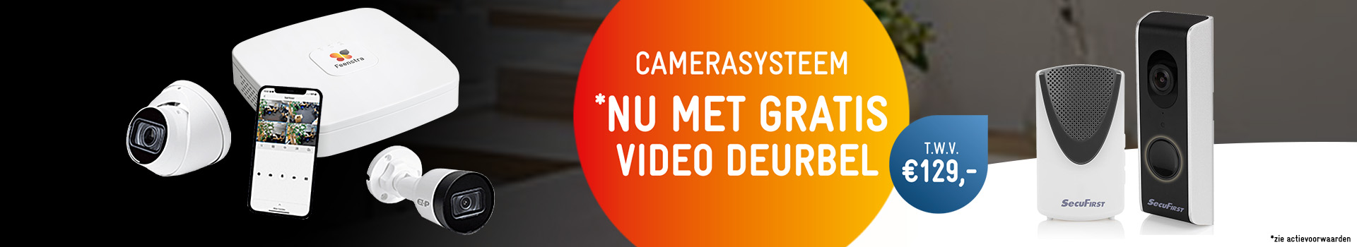 Alarmsysteem met gratis brandpakket